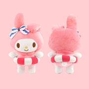 [SANRIO] OFFICIAL STUFFED PLUSH/ SUMMER (with the swimming float)