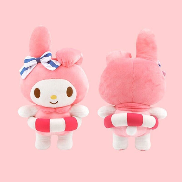 SANRIO - OFFICIAL STUFFED PLUSH/ SUMMER (with the swimming float)