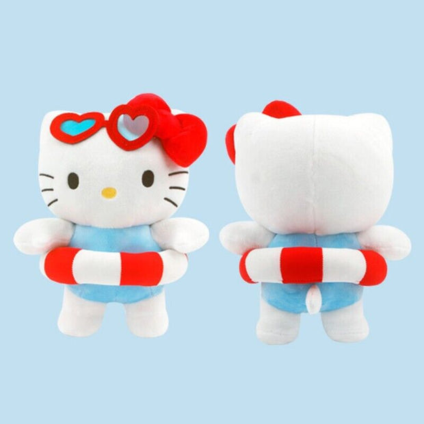 [SANRIO] OFFICIAL STUFFED PLUSH/ SUMMER (with the swimming float)