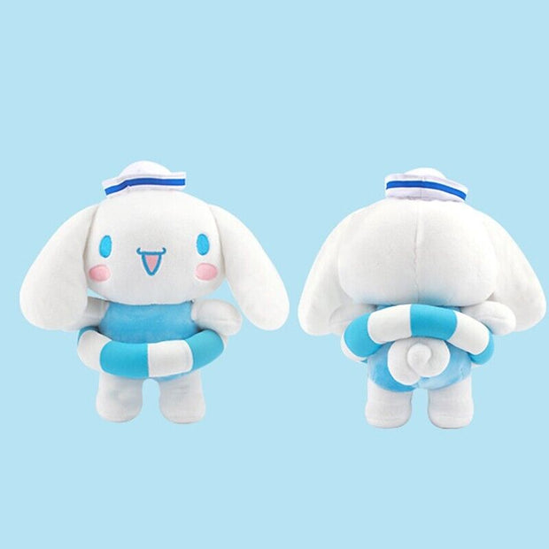 [SANRIO] OFFICIAL STUFFED PLUSH/ SUMMER (with the swimming float)