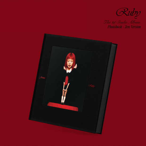 JENNIE ( BLACKPINK ) - The 1ST STUDIO ALBUM [RUBY] PHOTOBOOK VER. (RANDOM)